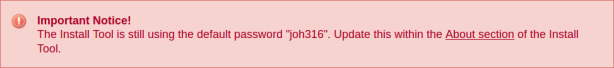 Typo3 install tool password joh316